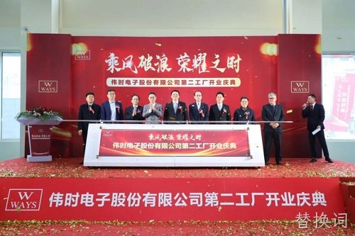 替换词高端背光显示模组和智能装饰显示面板建设项目投产